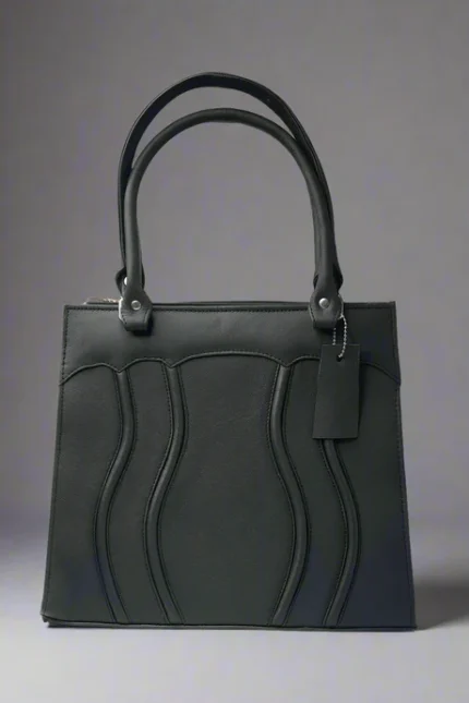 Ladies Black Leather Bag